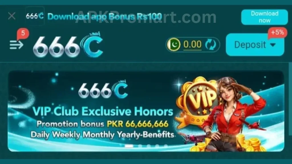 666C Game App VIP member bonuses of game for new users