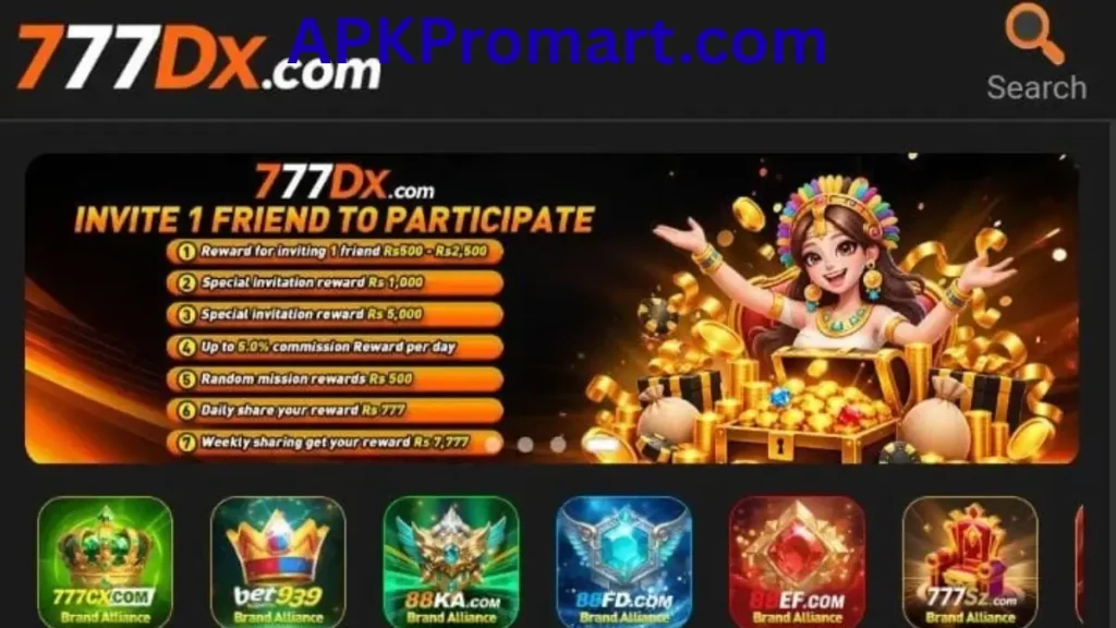 777DX Game APK invitational bonuses of game