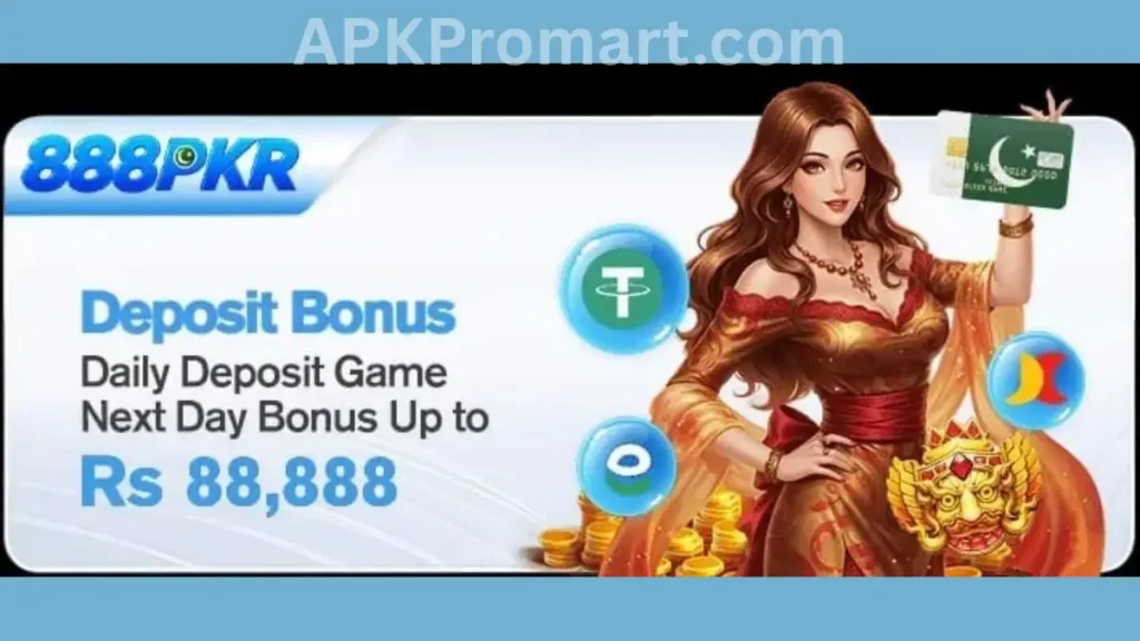 888PKR Game App first time deposit bonuses of game