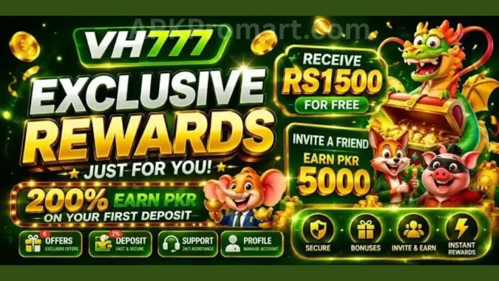 VH777 Game App in game free rewards for new users
