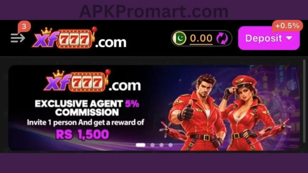 XF777 Game App agent rewards of game for new members